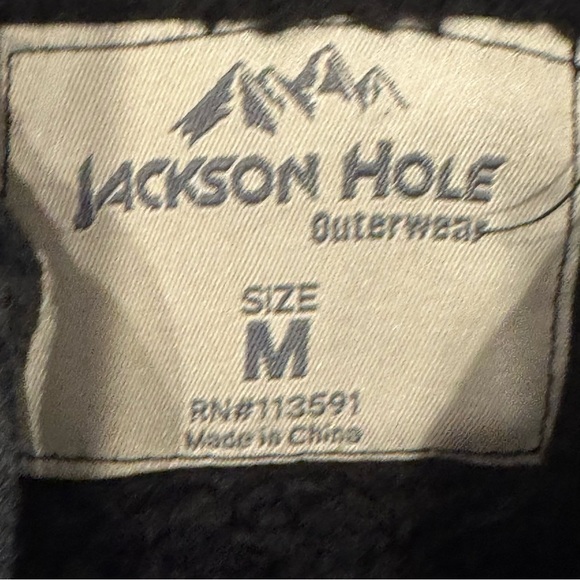 Jackson Hole Women's Black and White Checkered Paw Print Hoodie - Picture 4 of 4